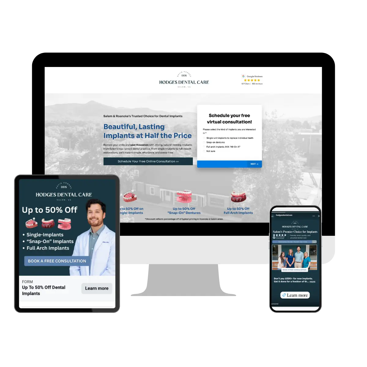 Hodges Paid Social full funnel