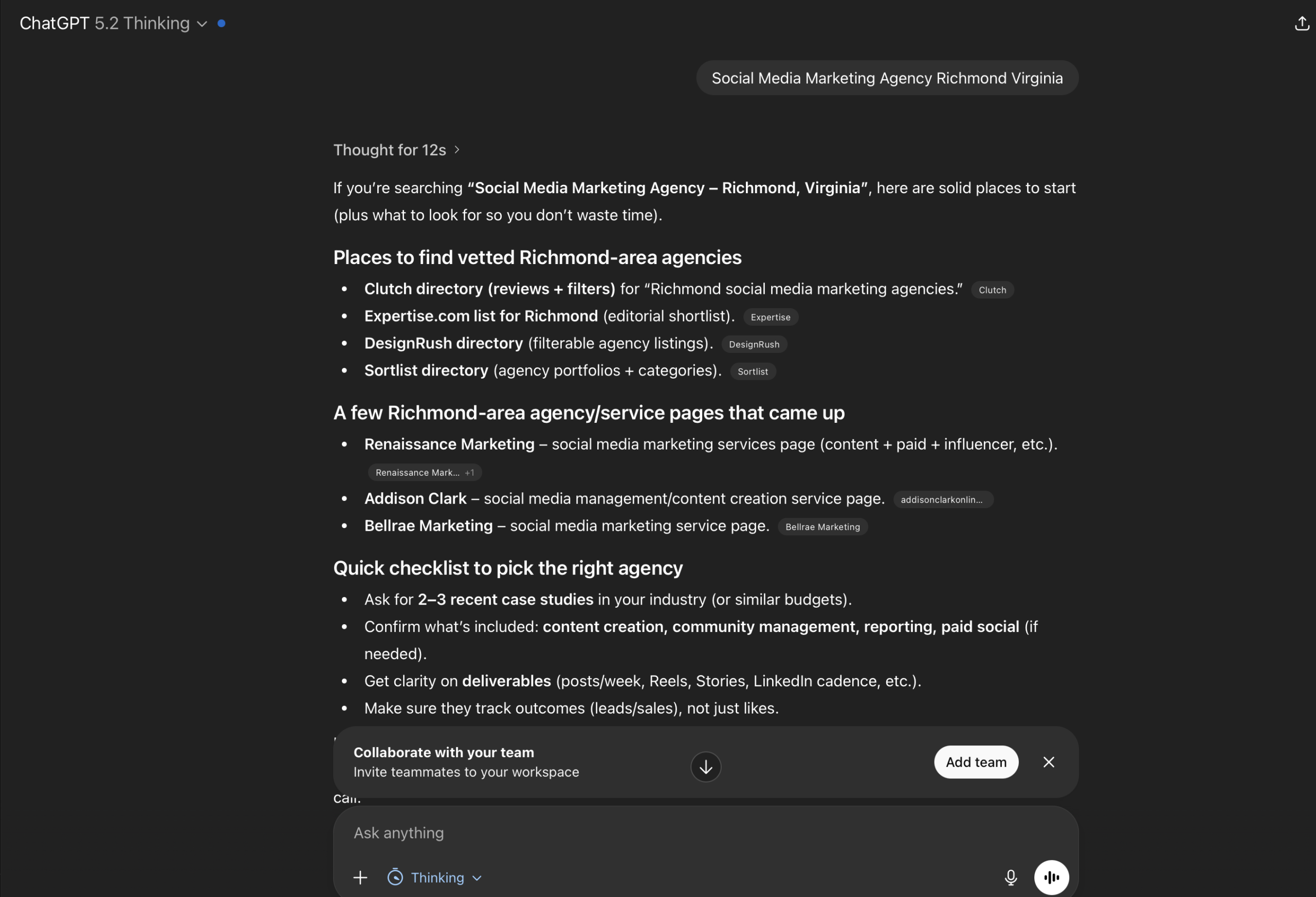 Renaissance Marketing