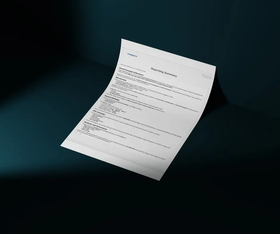 Renaissance Marketing Reporting Summary