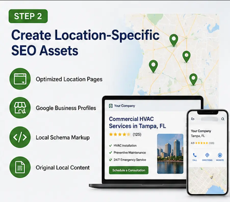 Create Location-Specific SEO Assets
